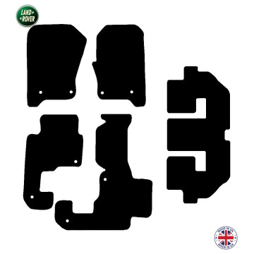 Land Rover Discovery 3 7 Seat Version 2004-2009 Car Floor Mat Set
