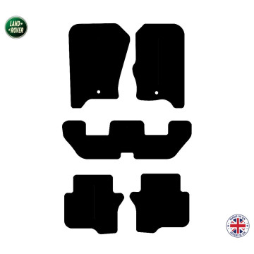 Land Rover Discovery 4 7 Seat Version 2010-2012 Car Floor Mat Set